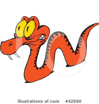 Snake Clipart #42690 by Dennis Holmes Designs