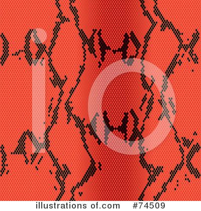 Royalty-Free (RF) Snake Skin Clipart Illustration by Monica - Stock Sample #74509
