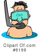 Snorkel Clipart #6199 by djart