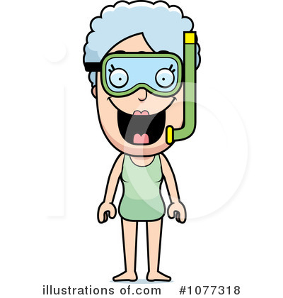Royalty-Free (RF) Snorkeling Clipart Illustration by Cory Thoman - Stock Sample #1077318