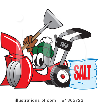 Snow Blower Clipart #1365723 by Mascot Junction