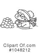 Snow Clipart #1048212 by toonaday