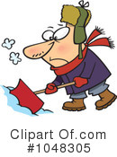 Snow Clipart #1048305 by toonaday