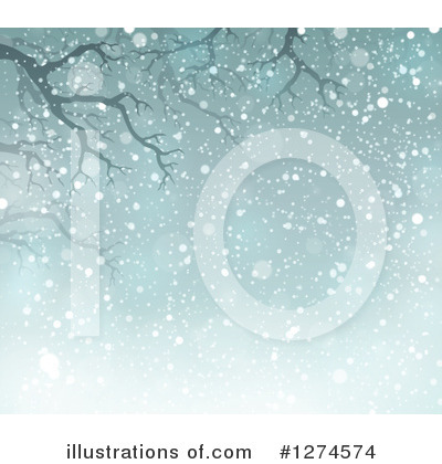 Royalty-Free (RF) Snow Clipart Illustration by visekart - Stock Sample #1274574