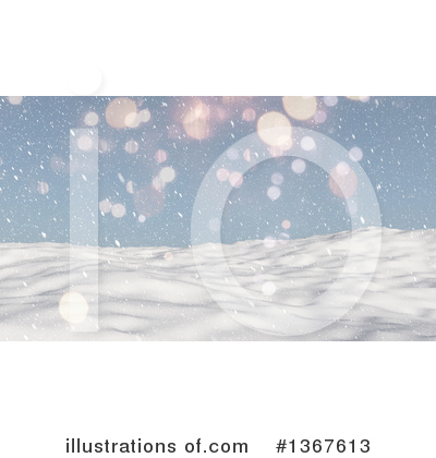 Royalty-Free (RF) Snow Clipart Illustration by KJ Pargeter - Stock Sample #1367613