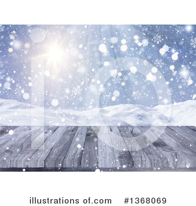 Royalty-Free (RF) Snow Clipart Illustration by KJ Pargeter - Stock Sample #1368069