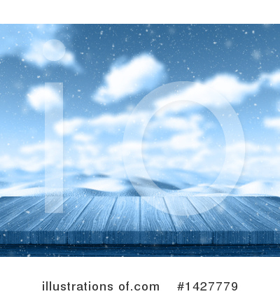 Royalty-Free (RF) Snow Clipart Illustration by KJ Pargeter - Stock Sample #1427779