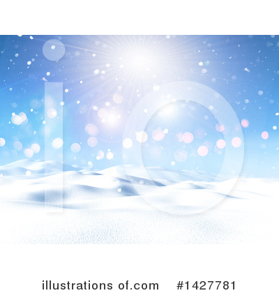 Royalty-Free (RF) Snow Clipart Illustration by KJ Pargeter - Stock Sample #1427781