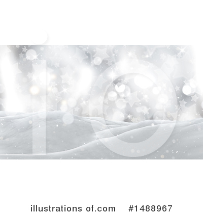 Royalty-Free (RF) Snow Clipart Illustration by KJ Pargeter - Stock Sample #1488967