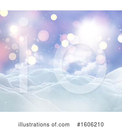 Royalty-Free (RF) Snow Clipart Illustration by KJ Pargeter - Stock Sample #1606210