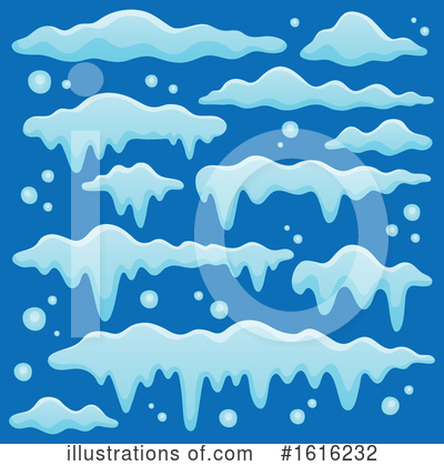 Royalty-Free (RF) Snow Clipart Illustration by visekart - Stock Sample #1616232