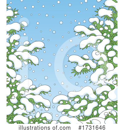 Royalty-Free (RF) Snow Clipart Illustration by Alex Bannykh - Stock Sample #1731646