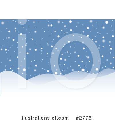 Royalty-Free (RF) Snow Clipart Illustration by KJ Pargeter - Stock Sample #27761