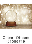 Snow Globe Clipart #1086719 by KJ Pargeter