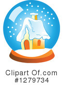 Snow Globe Clipart #1279734 by Vector Tradition SM