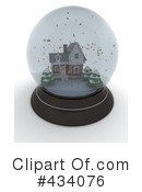 Snow Globe Clipart #434076 by KJ Pargeter