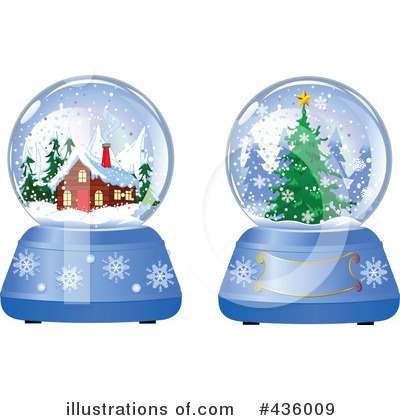 Snow Globe Clipart #436009 by Pushkin