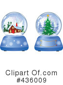 Snow Globe Clipart #436009 by Pushkin