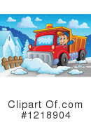 Snow Plow Clipart #1218904 by visekart