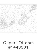 Snow Tubing Clipart #1443301 by Alex Bannykh