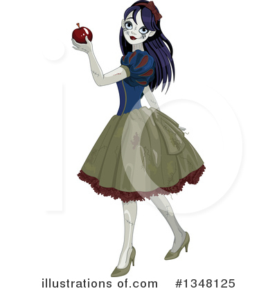 Snow White Clipart #1348125 by Pushkin