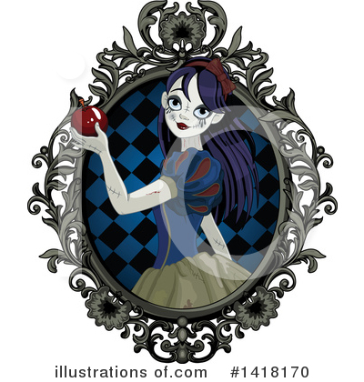 Snow White Clipart #1418170 by Pushkin