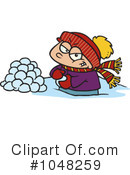 Snowballs Clipart #1048259 by toonaday