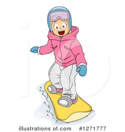 Snowboarding Clipart #1271777 by BNP Design Studio
