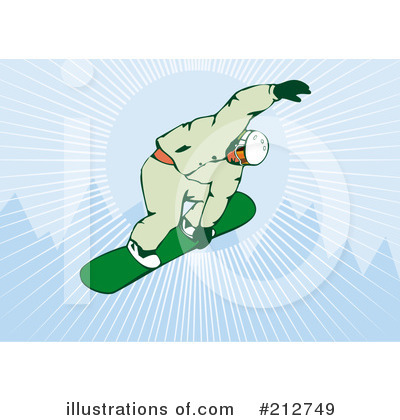 Snowboarding Clipart #212749 by patrimonio