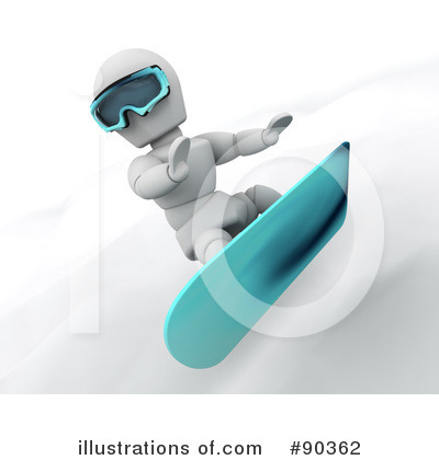Snowboarding Clipart #90362 by KJ Pargeter