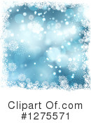 Snowflake Background Clipart #1275571 by KJ Pargeter