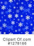 Snowflake Background Clipart #1278166 by oboy