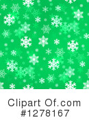 Snowflake Background Clipart #1278167 by oboy