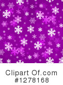 Snowflake Background Clipart #1278168 by oboy