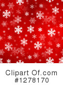 Snowflake Background Clipart #1278170 by oboy