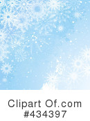 Snowflake Background Clipart #434397 by KJ Pargeter