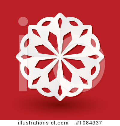 Royalty-Free (RF) Snowflake Clipart Illustration by elaineitalia - Stock Sample #1084337