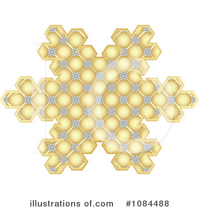 Royalty-Free (RF) Snowflake Clipart Illustration by Andrei Marincas - Stock Sample #1084488