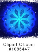 Snowflake Clipart #1086447 by elaineitalia
