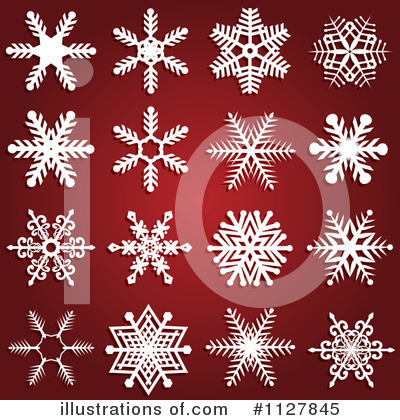 Royalty-Free (RF) Snowflake Clipart Illustration by KJ Pargeter - Stock Sample #1127845