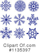 Snowflake Clipart #1135397 by dero