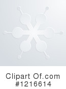 Snowflake Clipart #1216614 by elaineitalia
