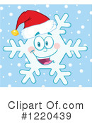 Snowflake Clipart #1220439 by Hit Toon