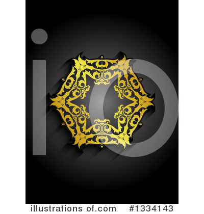 Royalty-Free (RF) Snowflake Clipart Illustration by KJ Pargeter - Stock Sample #1334143