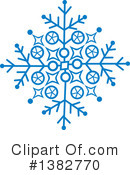 Snowflake Clipart #1382770 by MilsiArt