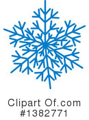 Snowflake Clipart #1382771 by MilsiArt