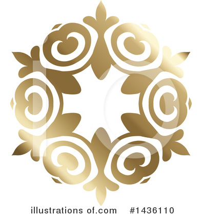 Royalty-Free (RF) Snowflake Clipart Illustration by KJ Pargeter - Stock Sample #1436110