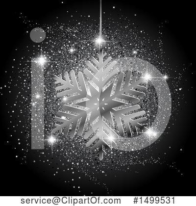 Royalty-Free (RF) Snowflake Clipart Illustration by KJ Pargeter - Stock Sample #1499531
