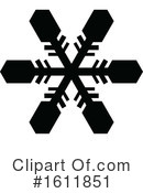 Snowflake Clipart #1611851 by dero