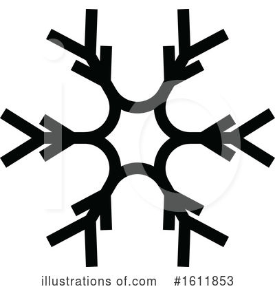 Royalty-Free (RF) Snowflake Clipart Illustration by dero - Stock Sample #1611853